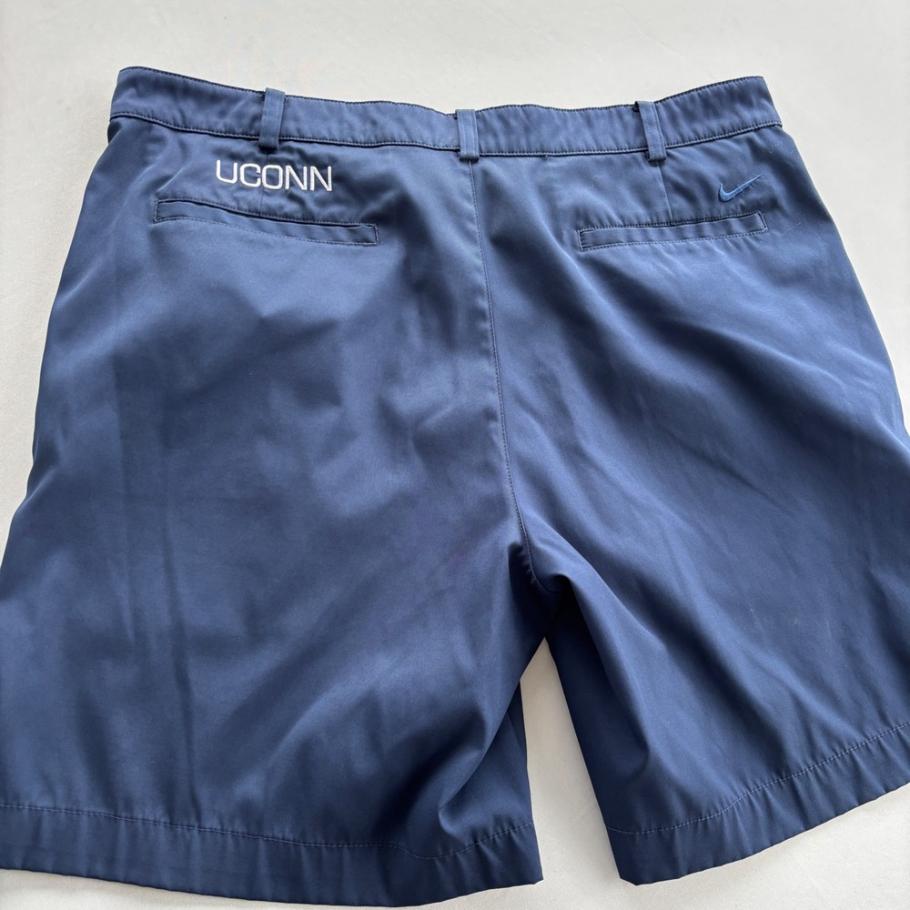 Nike Golf Shorts Mens 35 Navy Blue‎ UCONN Dri-FIT Tour Performance 509179-419